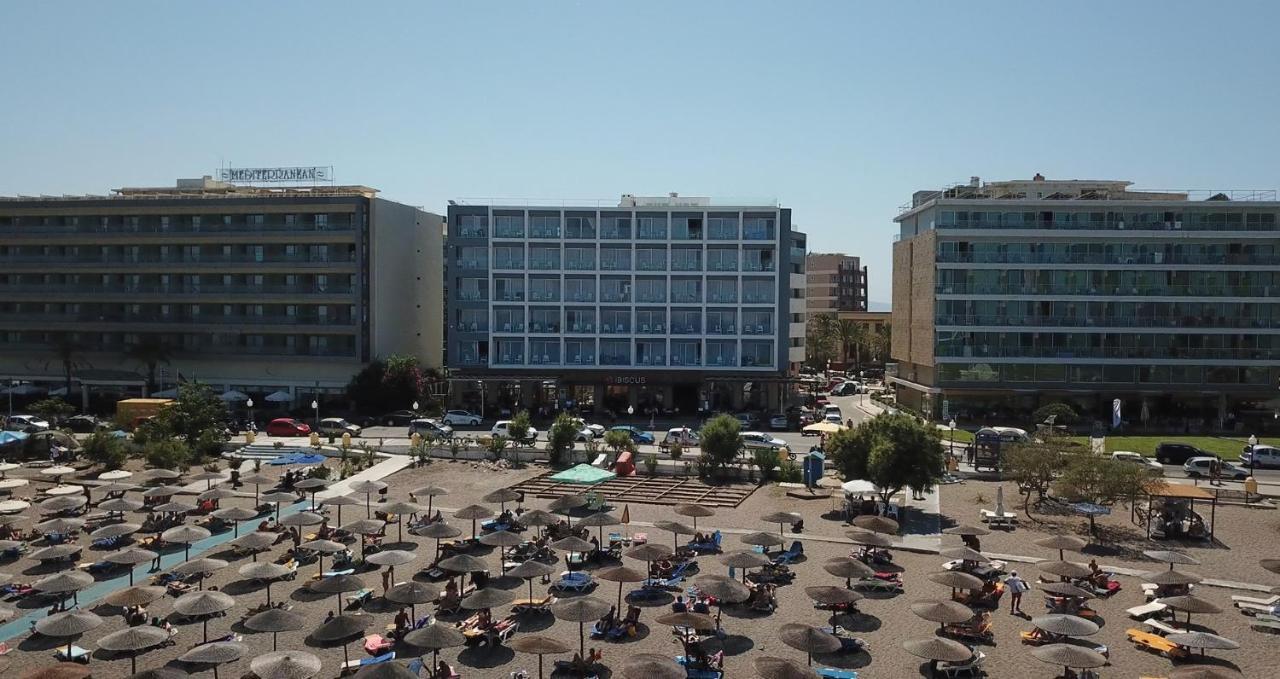 Ibiscus Hotel Rhodes City Esterno foto