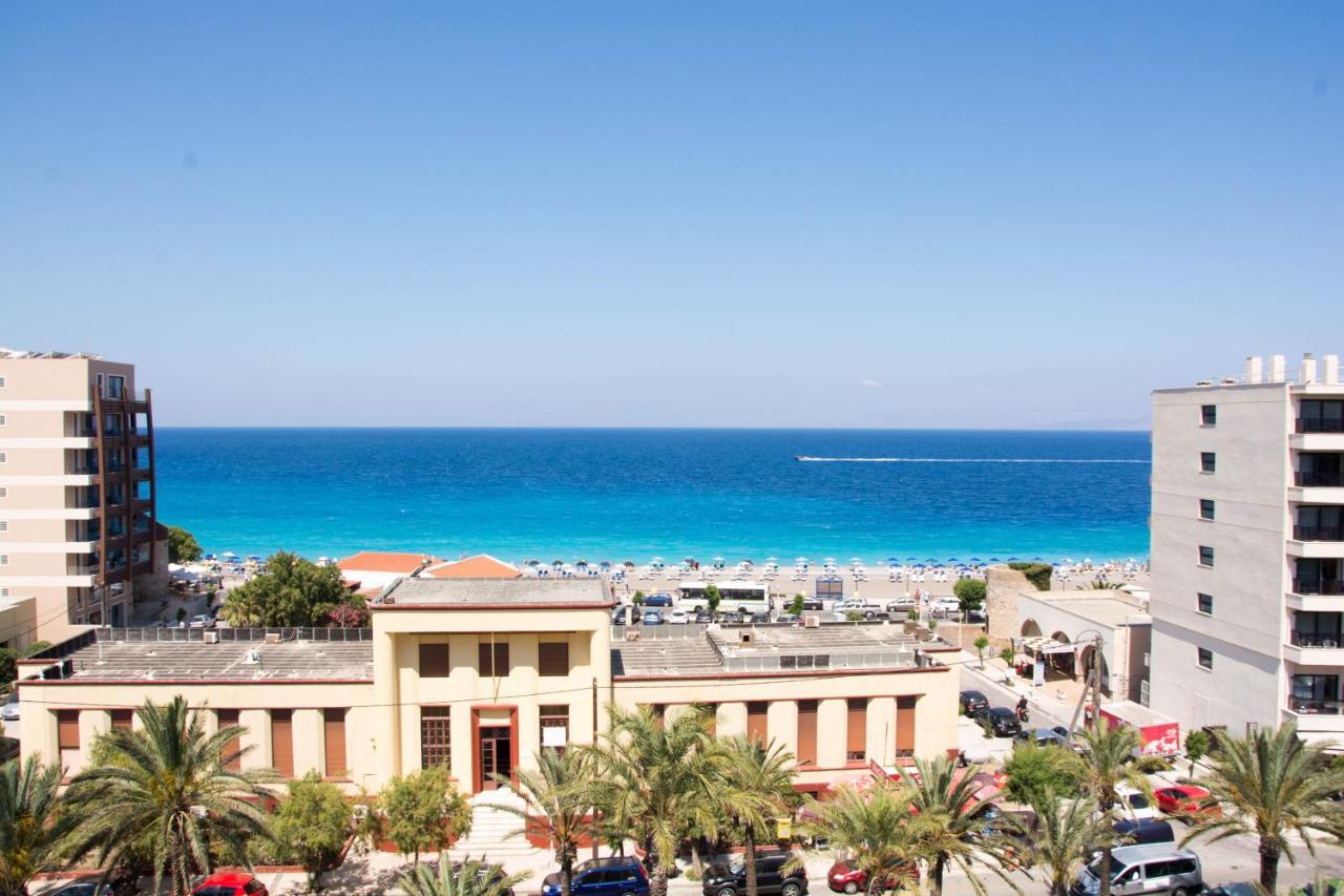 Ibiscus Hotel Rhodes City Esterno foto