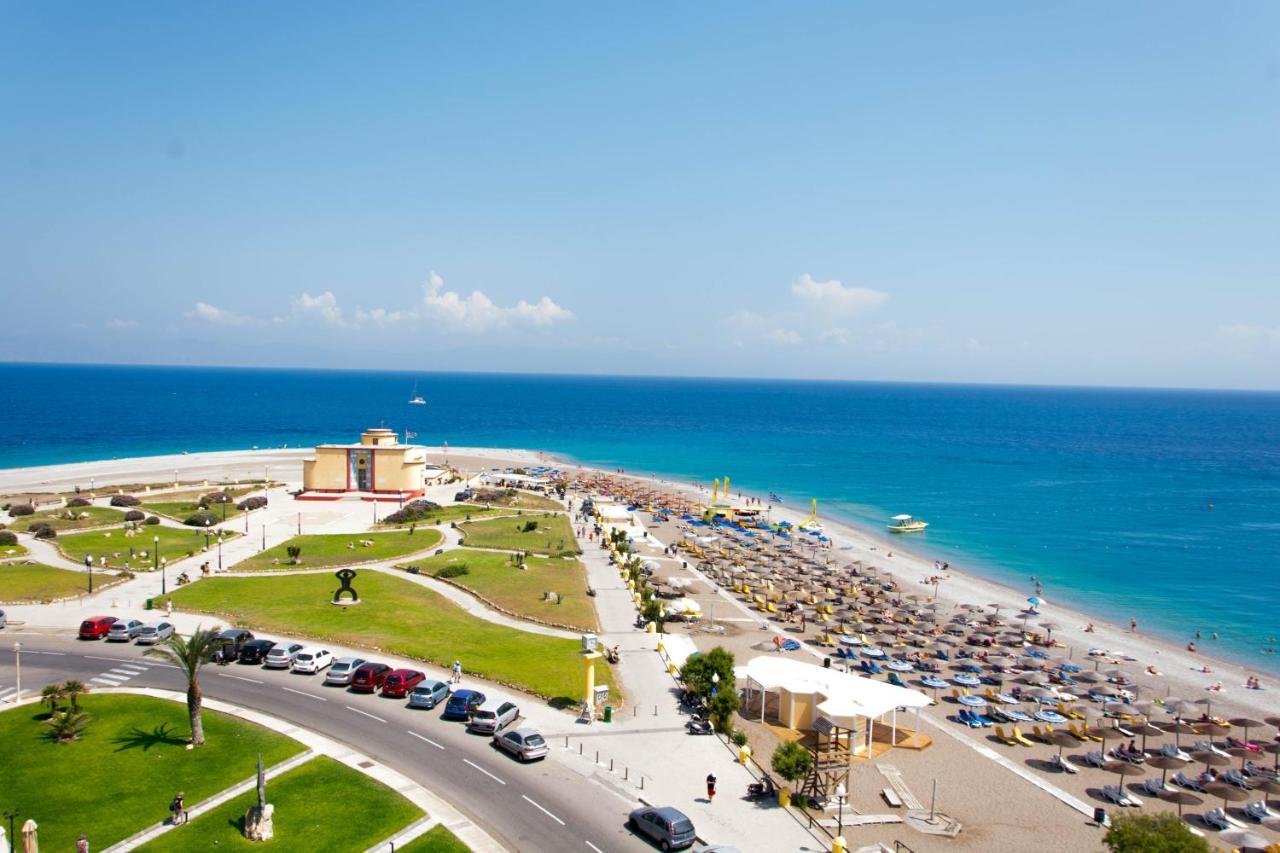 Ibiscus Hotel Rhodes City Esterno foto